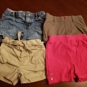 Toddler Girl Shorts Bundle Sz 24M